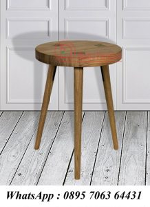 Stool Lingkar Bahan Kayu Jati