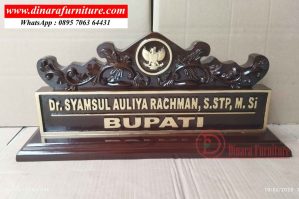 Papan Nama Bupati