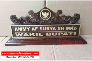 Papan Nama Wakil Bupati