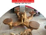 Meja Taman MBG Akar Jati