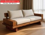 Sofa Minimalis Jati Tebal